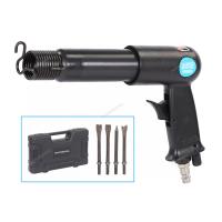 Пневмозубило 250 мм с комплектом насадок в кейсе np5094k