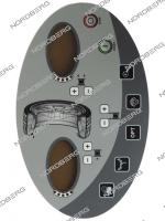 Клавиатура для NORDBERG 4523N 4523n-kb