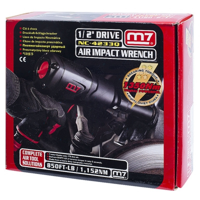 Гайковерт пневматический ударный 1/2inch (Дюйм), 1152 Нм mighty seven nc-4233q