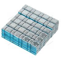 Грузики самоклеящиеся (4х5 г+4х10 г) Fe закругленные L=14 см, 50 лент w510fr3