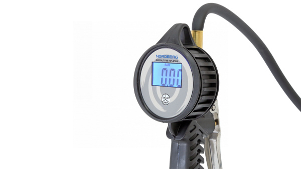 Пистолет профессиональный для подкачки колес, цифровой, обрезиненный, для грузовых автомобилей ti8dl