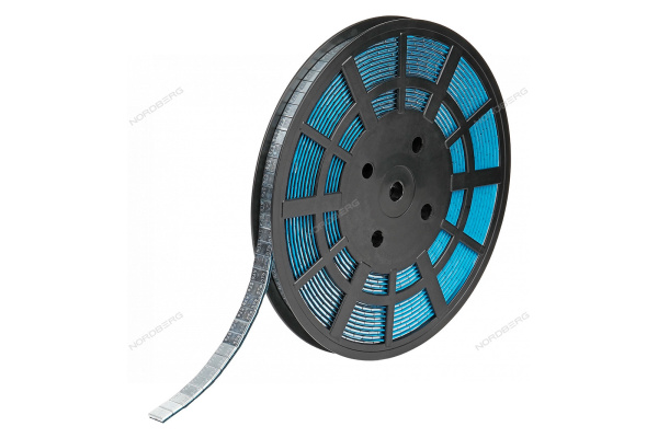 Грузики самоклеящиеся (1000х5 г) Fe квадратные на бобине w5fs4-1000