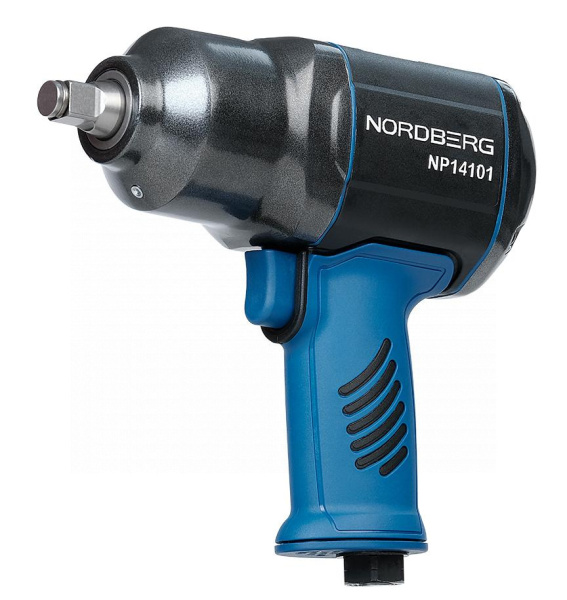 Пневмогайковерт ударный 1/2inch (Дюйм), 1300 Нм, с глубокими головками в кейсе np14101k