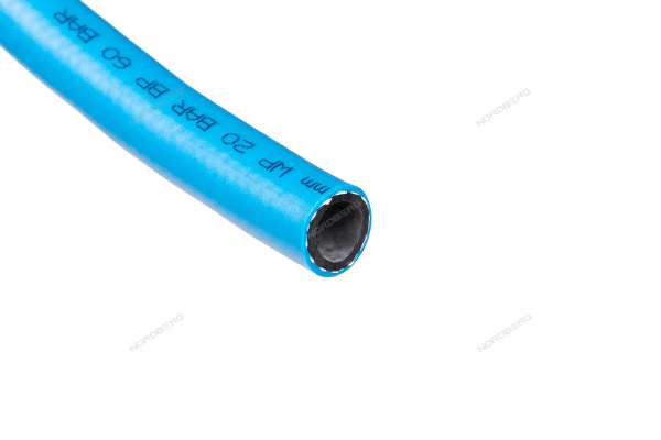 Шланг воздушный гибридный ПВХ Ø 10х15 мм, 1 м h1015rpvc