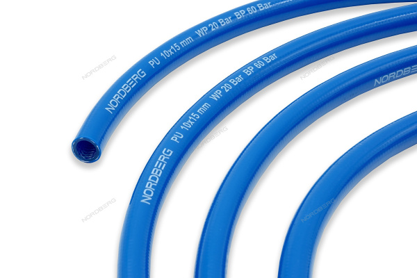 Шланг воздушный ПУ Ø 10х15 мм, 1 м h1015pu