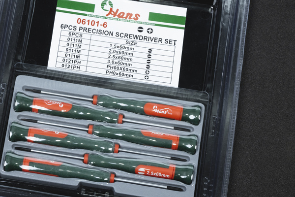Набор отверток для точной механики Hans, 06101-6 06101-6