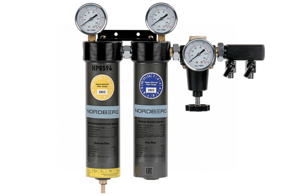 Фильтр-группа двухступенчатая до 0,01 мкм np8594