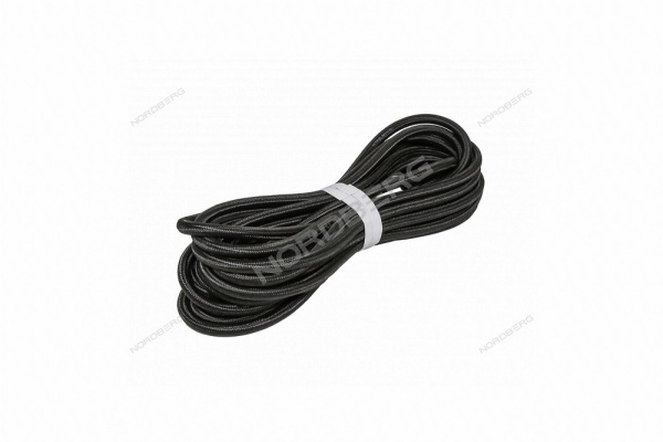 Шланг топливный резиновый в оплетке 8 мм, 1 м h0813nbr-br