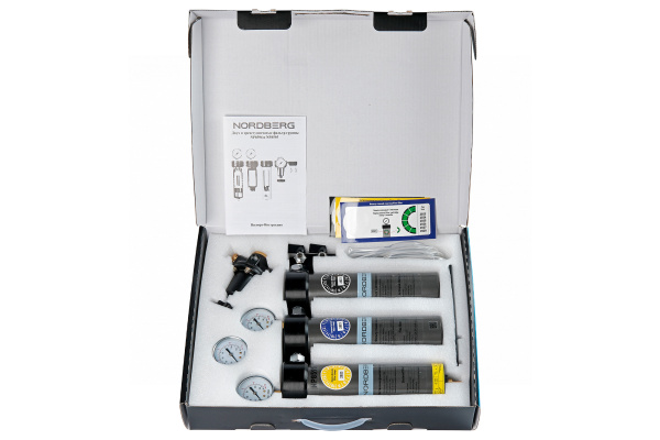 Фильтр-группа трехступенчатая до 0,01 мкм np8595