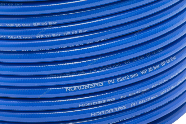 Шланг воздушный ПУ Ø 8х12 мм, 1 м h0812pu