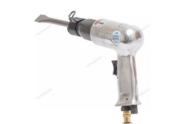 Пневматическое зубило 190 мм с комплектом насадок np5066