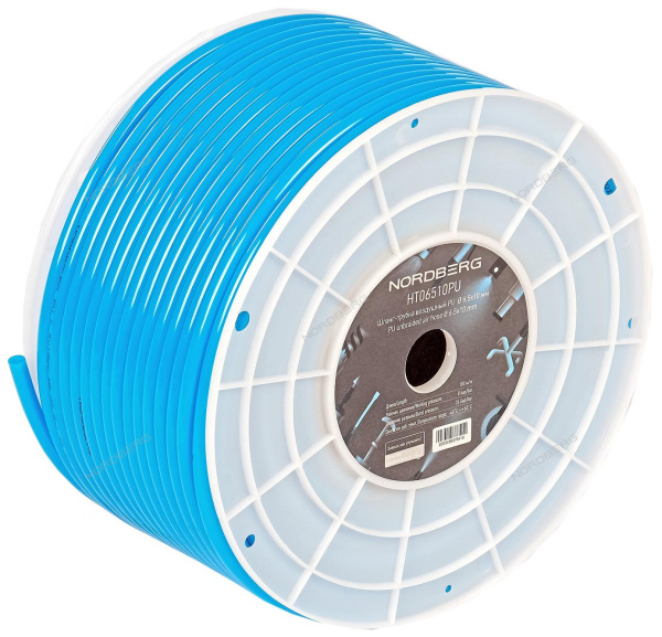 Шланг-трубка воздушный ПУ Ø 6,5х10 мм, 1 м ht06510pu