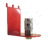 MIGHTY SEVEN Комплект быстросъемного фитинга 1/4inch (Дюйм), с креплением к стенду ad-3501