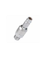 Переходник inch (Дюйм)папаinch (Дюйм) быстросъемный - резьба M1/4inch (Дюйм) с шарниром npm22s