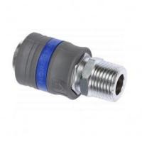 Разъем inch (Дюйм)мамаinch (Дюйм) быстросъемный - резьба M1/2inch (Дюйм), с пластиковой муфтой npf24p