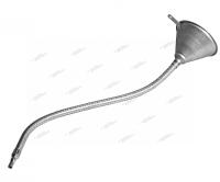 Воронка металлическая с гибким наконечником 370 мм. jtc-3108