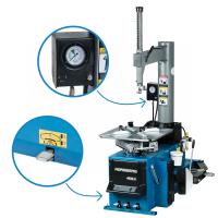 Станок шиномонтажный полуавтомат, двухскоростной, подкачка педалью, усиленный отжим, 380 В, синий 4639,5id