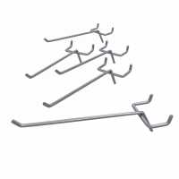 Крючок GAROPT для перфорированной панели / экрана верстака, 150мм (компл. 5 шт) gtppk150