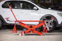 Мобильный ножничный пневмоподъемник miniLIFT ae100.1 classic wash