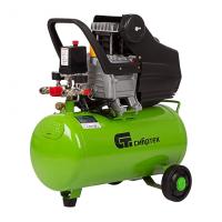 Компрессор воздушный КК-1500/24, 1,5 кВт, 198 л/мин, 24 л, прямой привод, масляный// Сибртех 58037