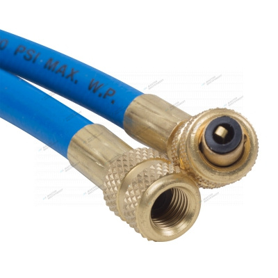 Шланг заправочный для фреона 1/4inch (Дюйм)SAE х1/4inch (Дюйм)SAE, 1,5 м мастак 105-61015