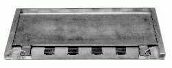 Задняя сдвижная пластина (1 шт), 1050 х 460 х 50мм, BEISSBARTH, 932 401 011 136611