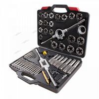 Набор метчиков и плашек SK-5 1/4inch (Дюйм)inch (Дюйм)-1inch (Дюйм)inch (Дюйм), кейс, 51 предмет 351-10051c