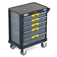 Тележка профессиональная с 5 ящиками KraftWell krw-t5d