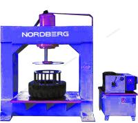 Пресс для бортировки колес погрузчика от 8inch (Дюйм) до 20inch (Дюйм)