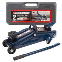 Домкрат подкатнойгидравлический 2 т с вращающейся ручкой 180 градусов(h min 140мм, h max 340мм,вес 10 кг) с резиновой накладкой в кейсе f-th22005c кейс