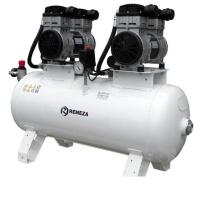 Компрессор поршневой безмасляный малошумный, с прямым приводом 100.OLD15T REMEZA (Белоруссия): 400 л/мин., 8 бар, ресивер 100 л., 2,2 (1,1+1,1) кВт, 220В, габариты без упак. 1190x420x900 мм, 87 кг. сб4-100.old15t