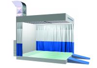 Пост подготовки к окраске с колоннами nb300b column