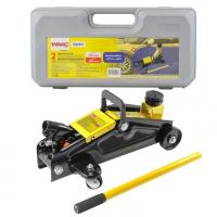 Домкрат подкатной гидравлический 2 т (h min 135мм, h max 320мм) в кейсе wmc-ta82007[ кейс]