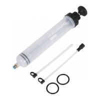 Шприц для заливки масла пластиковый с комплектом насадок, 500 мл no1550