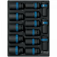 Набор ударных глубоких торцевых головок 3/4inch (Дюйм)inch (Дюйм), ложемент, 14 предметов 9-6414mpv