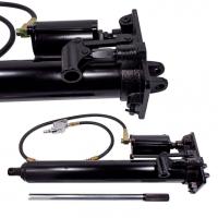 Цилиндр гидравлический удлиненный с дополнительным пневмоприводом, 5т (общая длина - 635мм, ход штока - 490мм) f-0505b