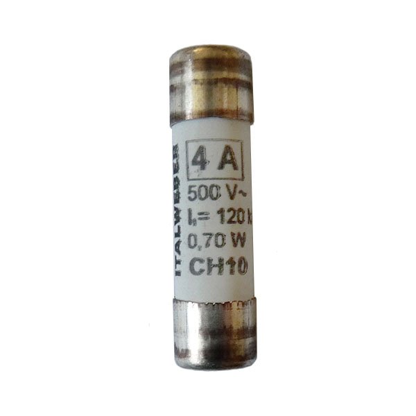 Предохранитель 4А 500V 10,3x38, APAC, OMA, WERTNER, B5662 48811
