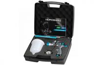 Краскопульт LVMP с верхним бачком, сопло 1,3 мм, пластиковый кейс np7513