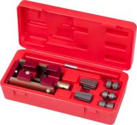 Приспособление для развальцовки тормозных трубок, 4,75, 6 мм, кейс, 7 предметов мастак 102-10046c