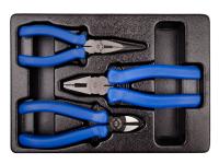 Набор плоскогубцев и бокорезов, ложемент king tony 9-40103gp