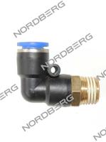 Фитинг угловой D8 - M1/4inch (Дюйм) цб-00007609