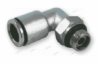 разъем цанговый г-образный с уплотнением вращаюшийся m1/8inch (Дюйм) 8мм b184/5