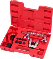 Приспособление для развальцовки и резки тормозных трубок, 4-16 мм, кейс, 10 предметов мастак 102-12416c