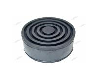 Накладка резиновая на домкрат подкатной, Ø 105 мм, h 35 мм 1002