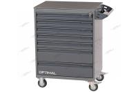 Тележка инструментальная, 7 выдвижных ящиков nt317 7012/7015