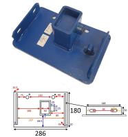 SYJ-4.0-H-1000-10A Основание верхней крышки syj-4.0-h-1000-10a
