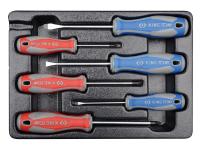 Набор отверток, ложемент, 6 предметов king tony 9-31106mr