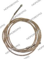 Трос для подъемника NORDBERG 4120A-4T (L=8700 мм) 5897 (5178)