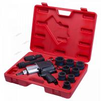 Гайковерт пневматический ударный 3/4inch (Дюйм)inch (Дюйм), 1085 Нм, с комплектом головок, 14 предметов 64111mp02