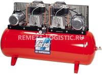 Компрессор поршневой тандемный серии FIAC 500.AB678ТБ REMEZA (Белоруссия): 1300 л/мин., 10 бар, ресивер 500 л., 4,0+4,0 кВт, 380В, габариты без упак. 2050х610х1250 мм, 310 кг. сб4/ф-500.ab678тб